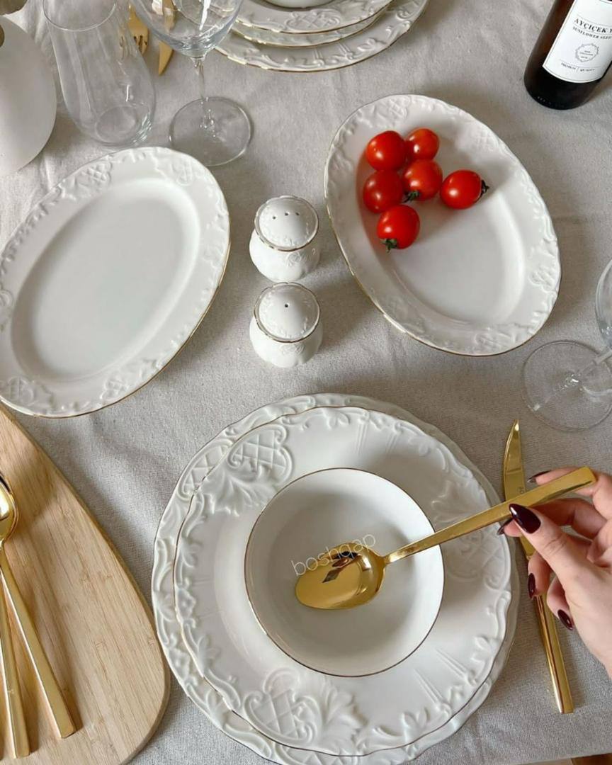 سرویس غذاخوری چینی 28پارچه6نفر ایپک ترکیه