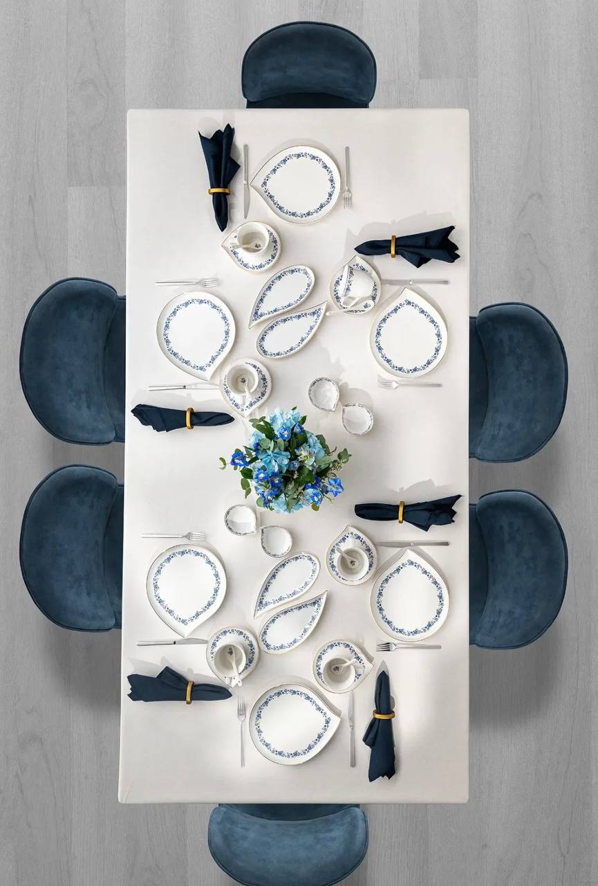 سرویس صبحانه خوری چینی 23پارچخ6نفر امسان ترکیه