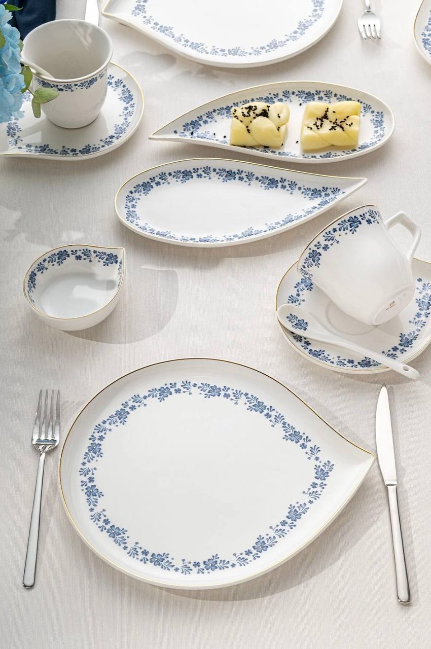 سرویس صبحانه خوری چینی 23پارچخ6نفر امسان ترکیه