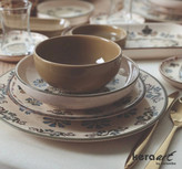 سرویس غذاخوری سرامیکی 44پارچه 6نفر کرامیکا ترکیه