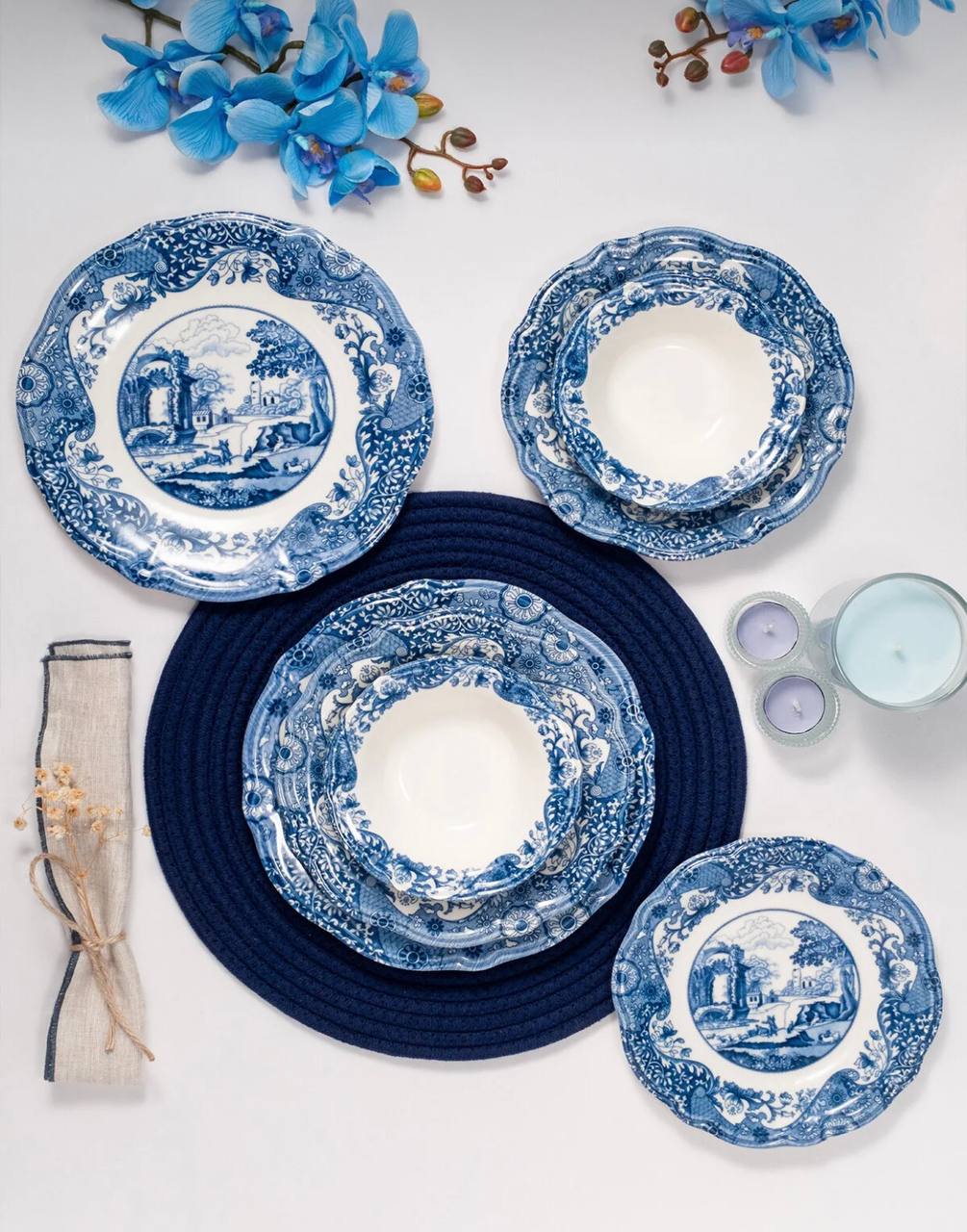 سرویس غذاخوری چینی 224پارچه6نفر ترکیه