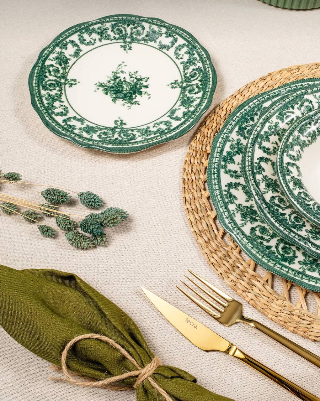 سرویس غذاخوری چینی 224پارچه6نفر ترکیه