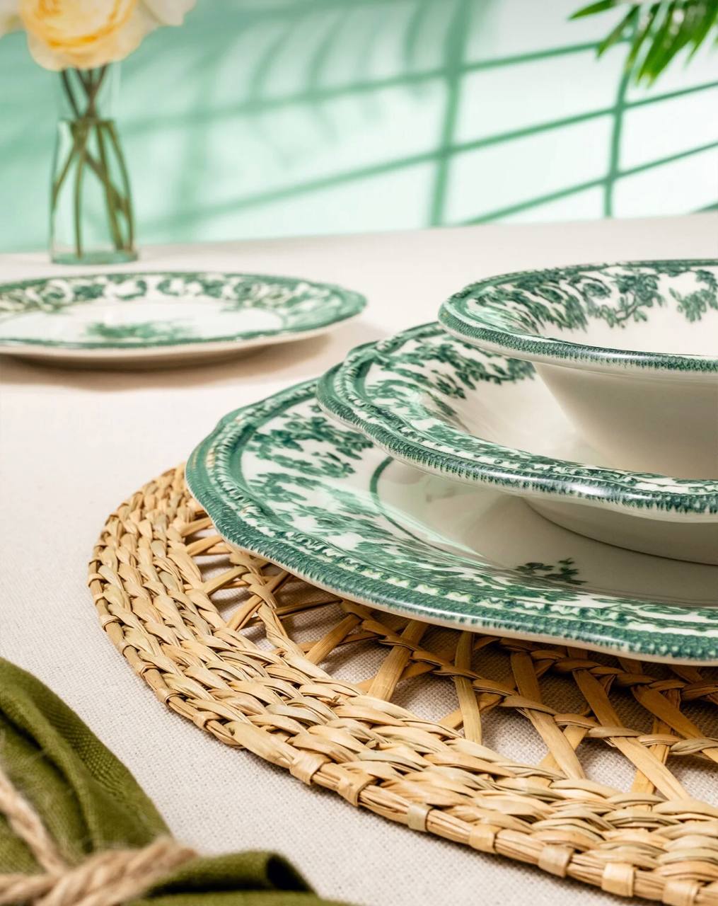 سرویس غذاخوری چینی 224پارچه6نفر ترکیه