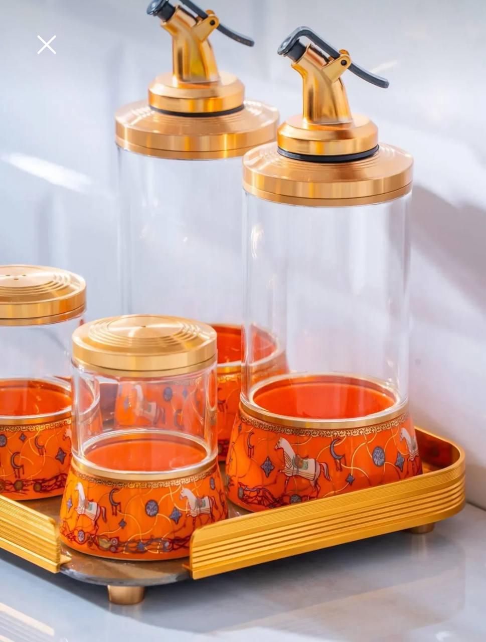 سرویس روغن ریز 5پارچه ترکیه