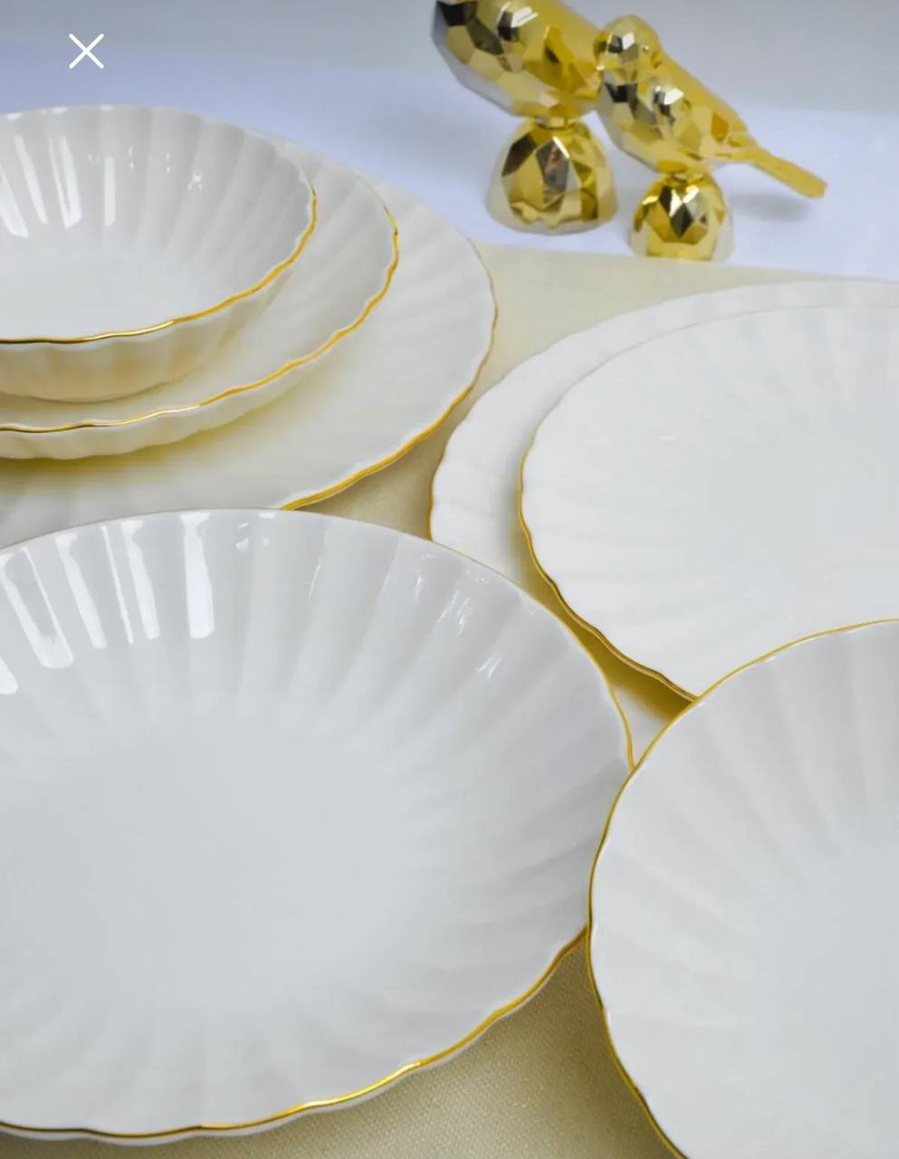 سرویس غذاخوری چینی 24پارچه6نفر ترکیه