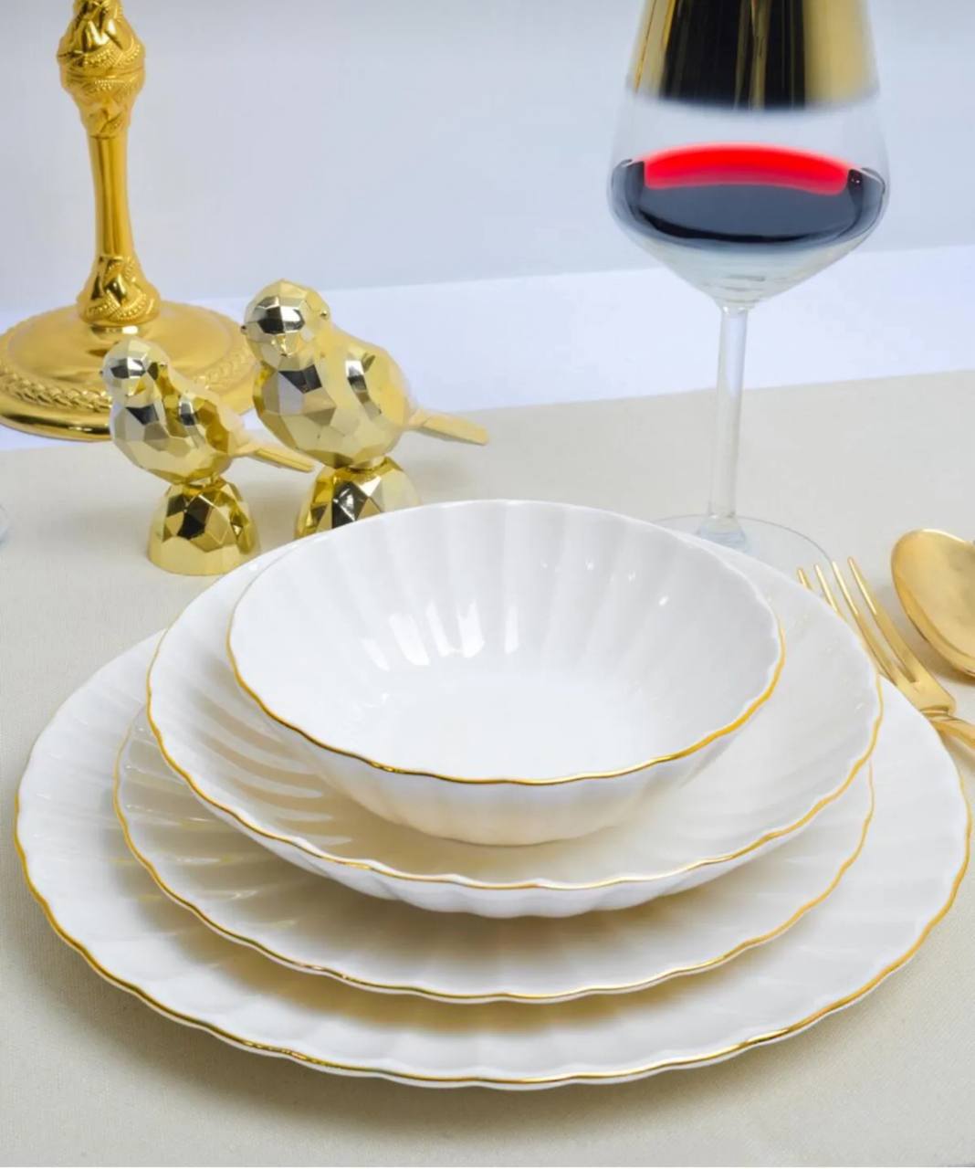 سرویس غذاخوری چینی 24پارچه6نفر ترکیه