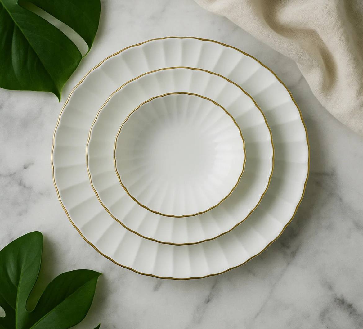 سرویس غذاخوری چینی 24پارچه6نفر ترکیه