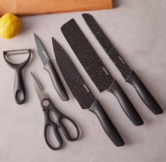 سرویس چاقو 6تایی کاراجا ترکیه