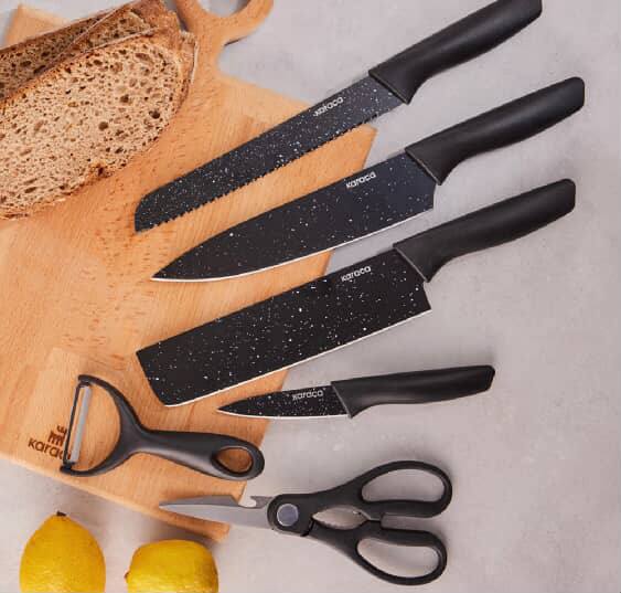 سرویس چاقو 6تایی کاراجا ترکیه