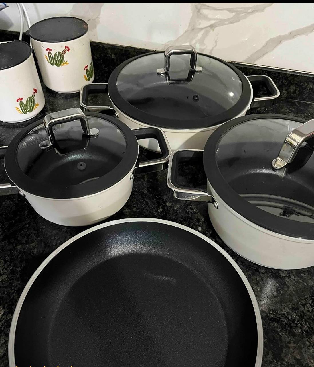 سرویس قابلمه گرانیتی7پارچه