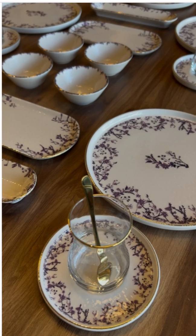 سرویس صبحانه خوری چینی32پارچه 6نفر ترکیه