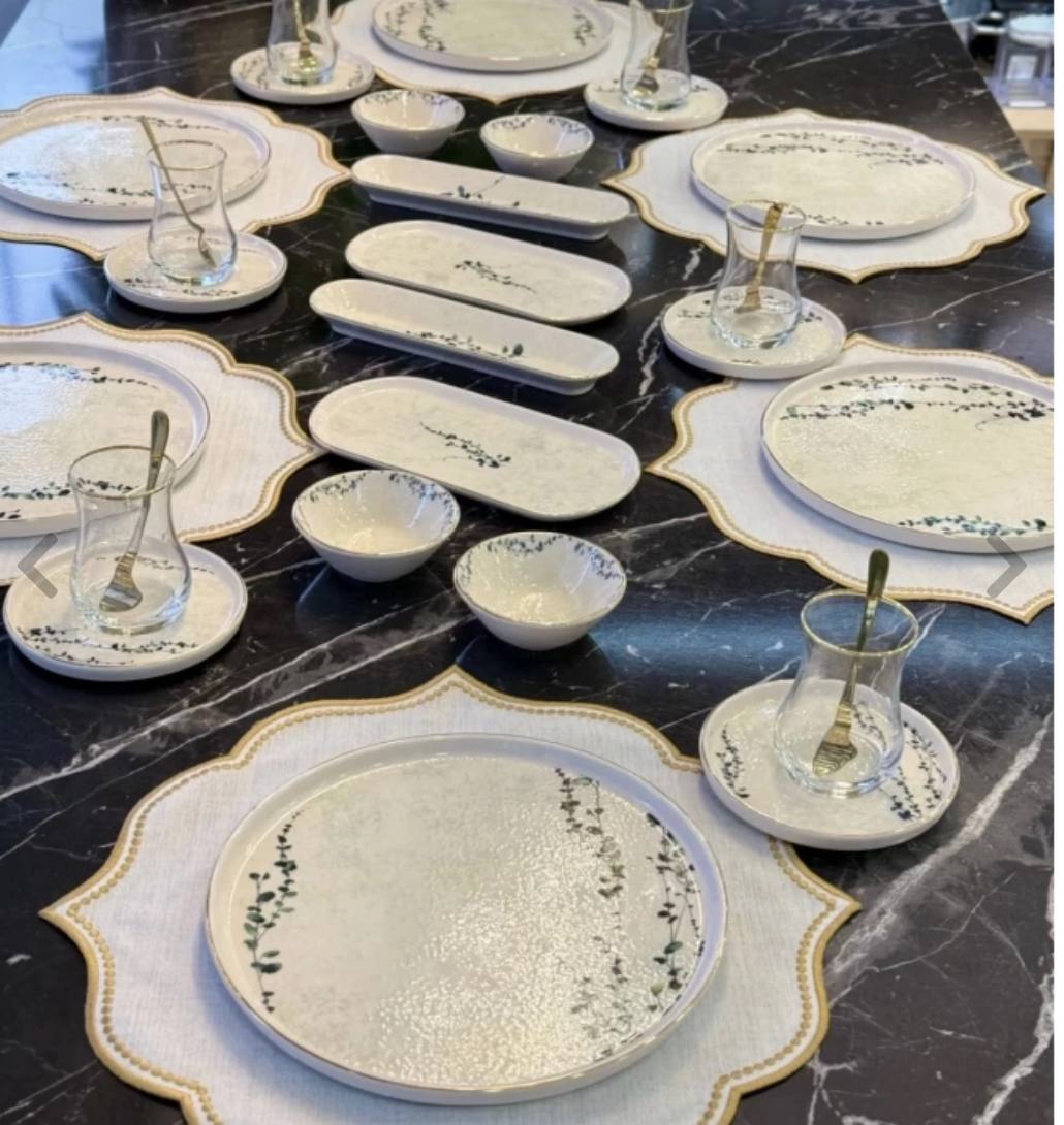 سرویس صبحانه خوری چینی32پارچه 6نفر ترکیه