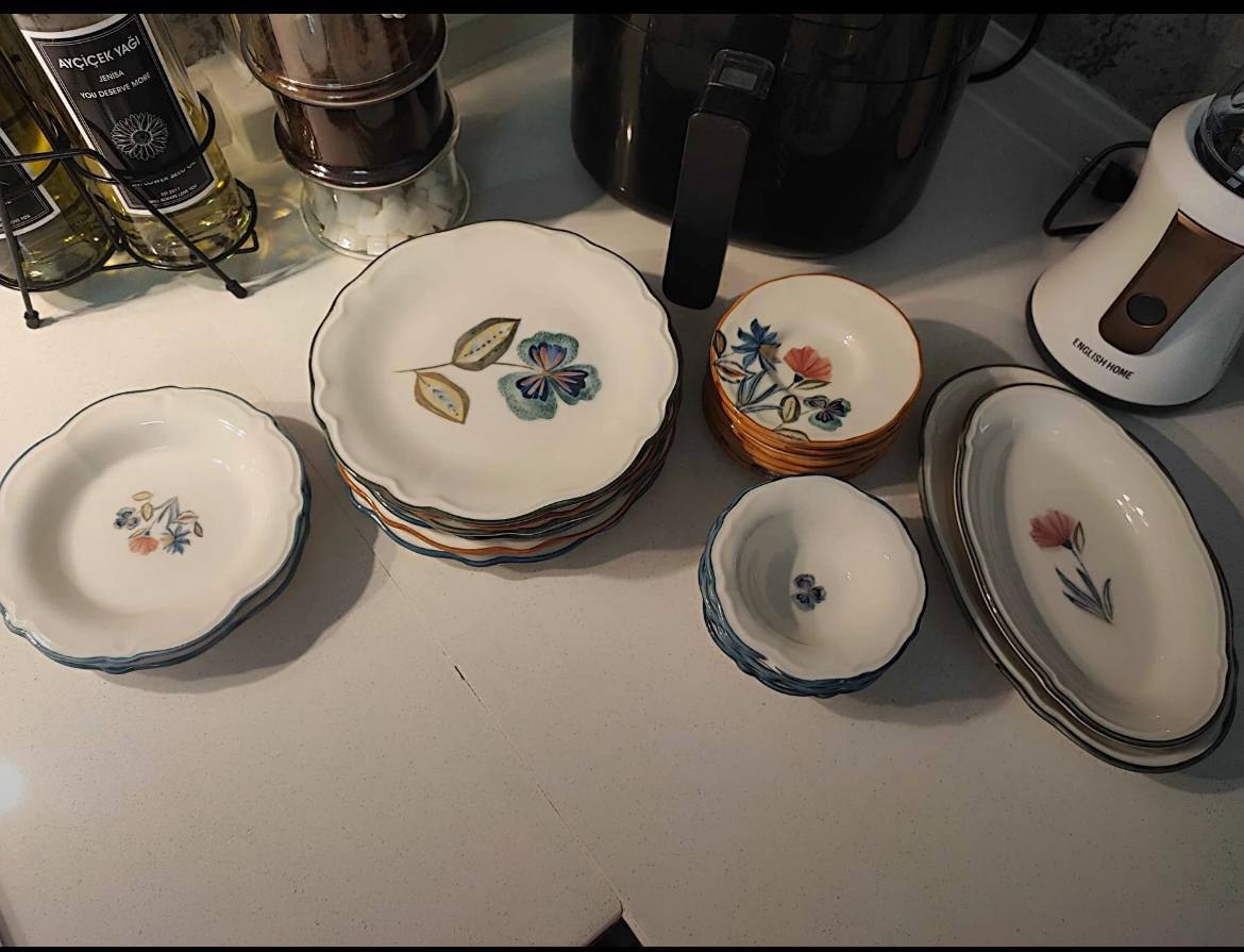 سرویس صبحانه خوری چینی 20پارچه6نفر ترکیه