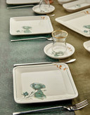 سرویس صبحانه خوری چینی 6نفر 21پارچه ترکیه