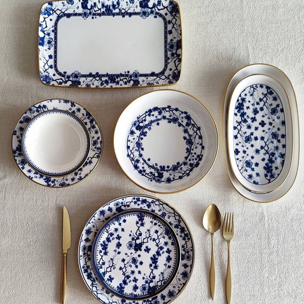 سرویس غذاخوری چینی28پارچه6نفر شاهین ترکیه