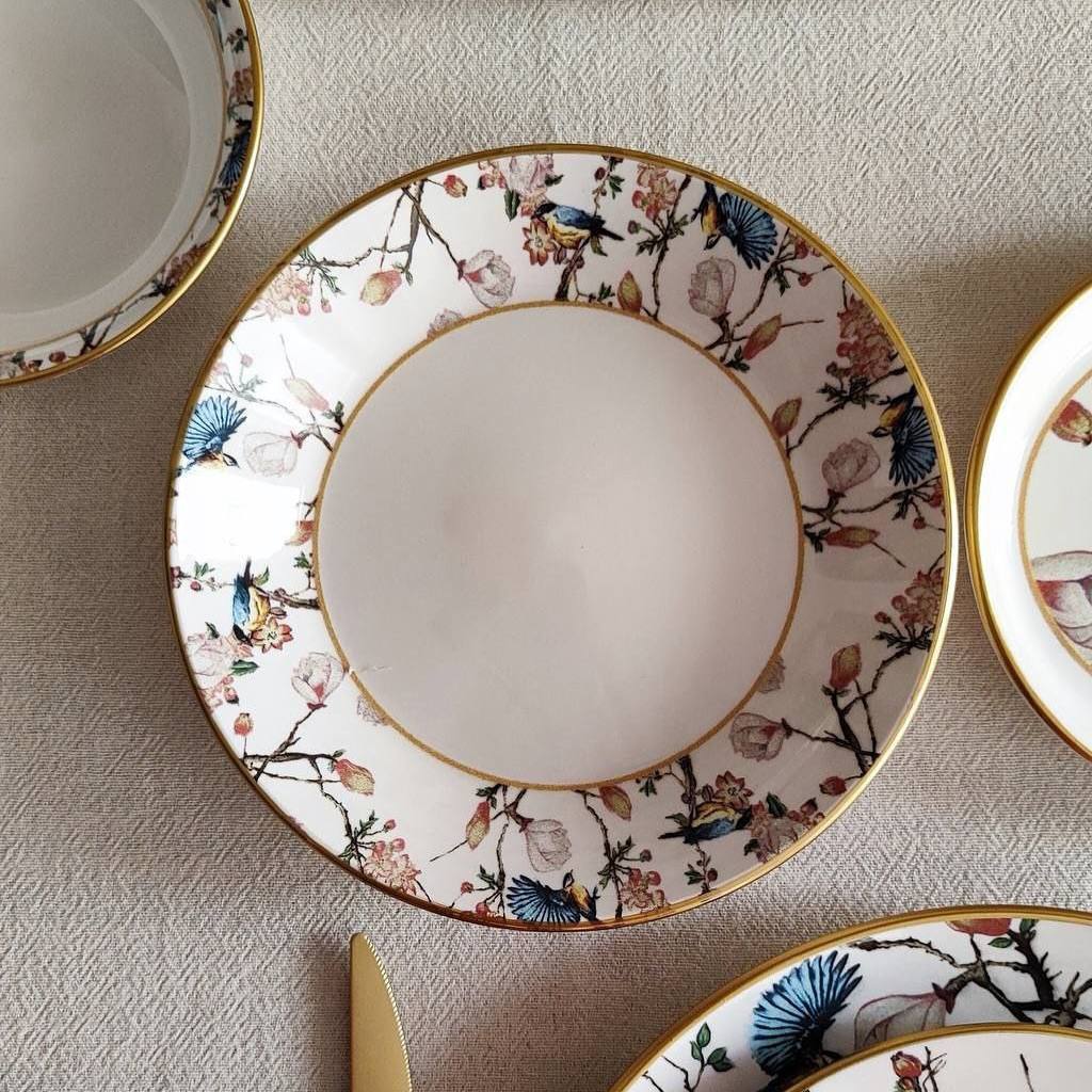 سرویس غذاخوری چینی28پارچه6نفر شاهین ترکیه