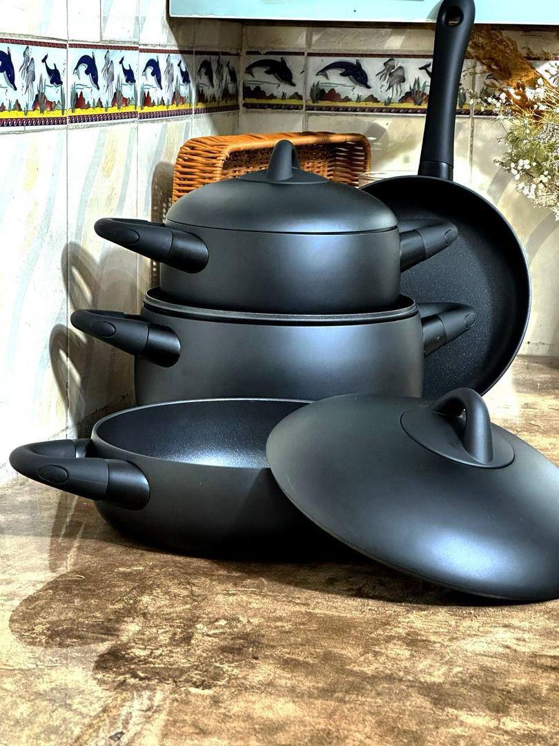 سرویس قابلمه چدنی7پارچه ارو ترکیه