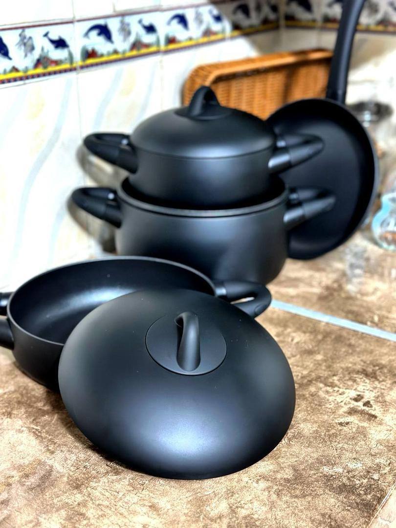 سرویس قابلمه چدنی7پارچه ارو ترکیه