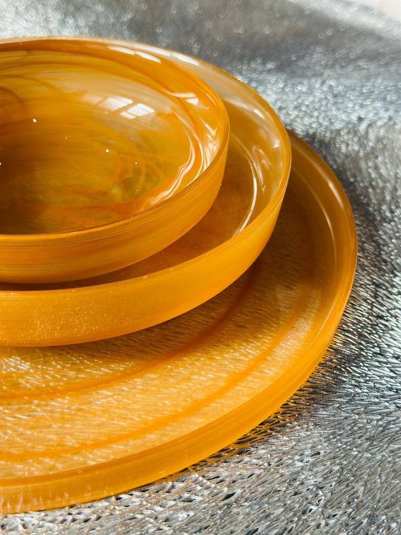 سرویس غذاخوری بلوری6نفر18پارچه فسرا ترکیه