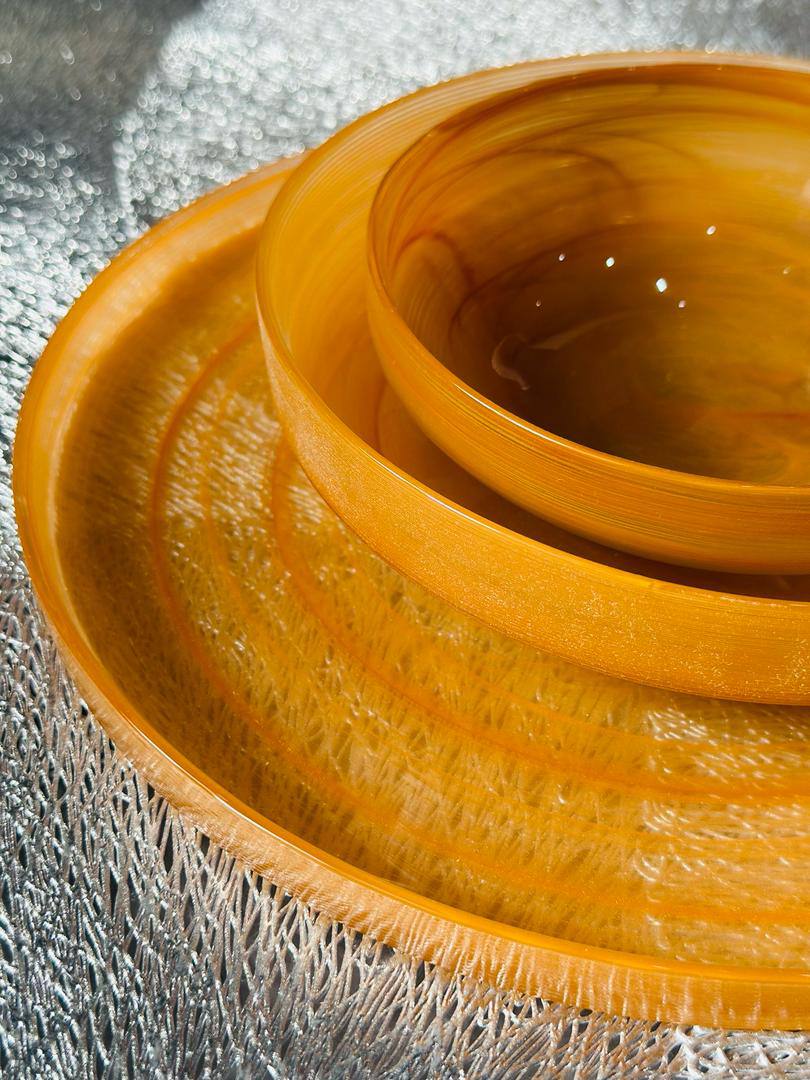 سرویس غذاخوری بلوری6نفر18پارچه فسرا ترکیه