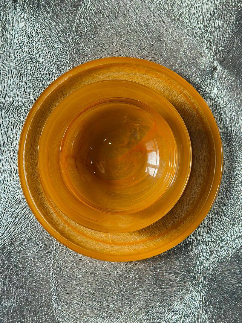 سرویس غذاخوری بلوری6نفر18پارچه فسرا ترکیه