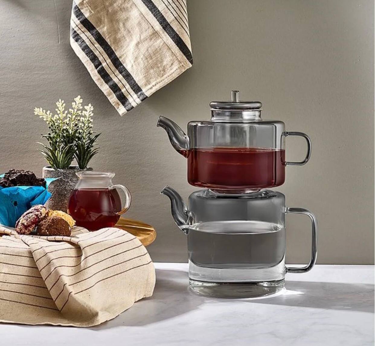 کتری قوری پیرکس کاراجا ترکیه