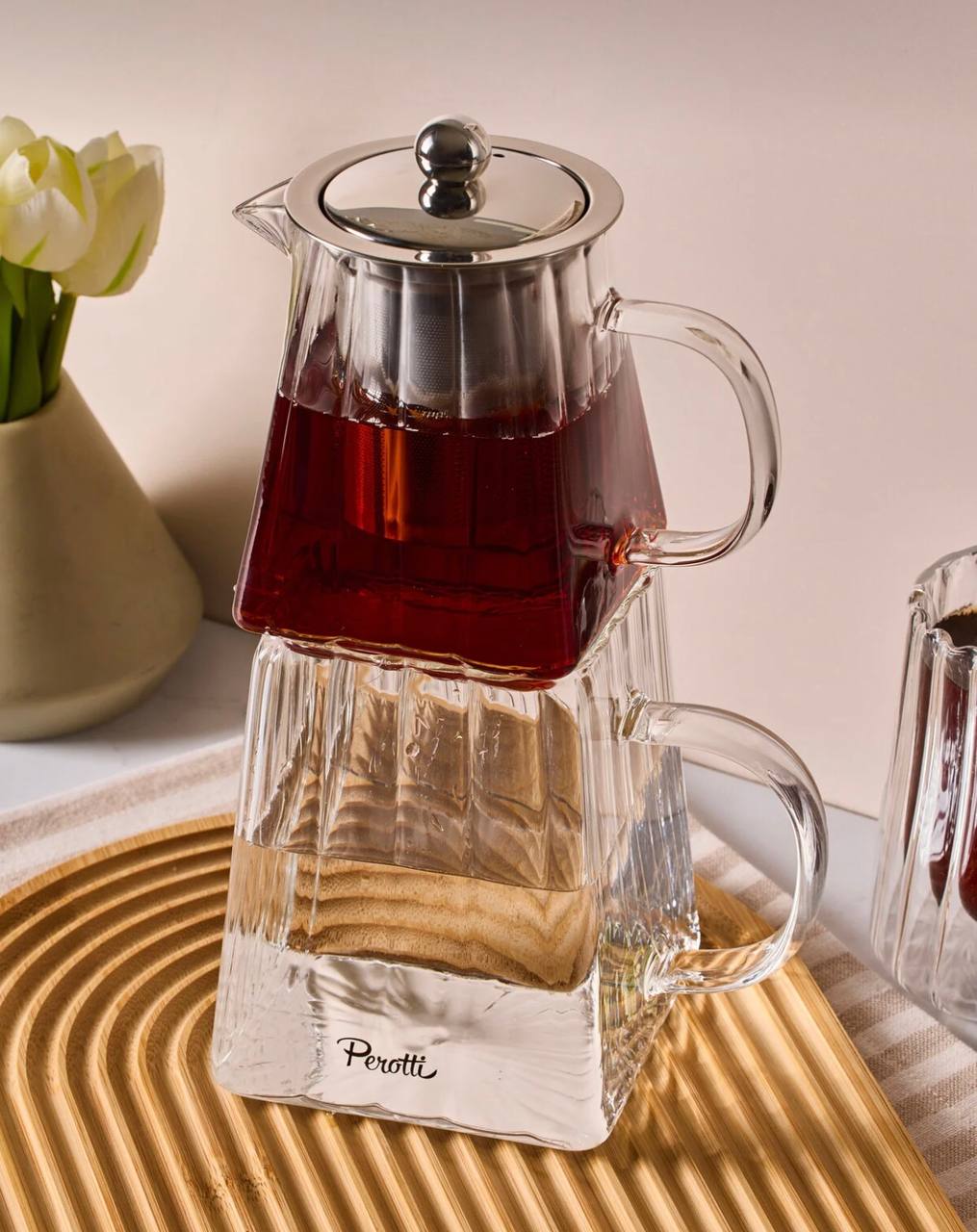 کتری قوری پیرکس کاراجا ترکیه