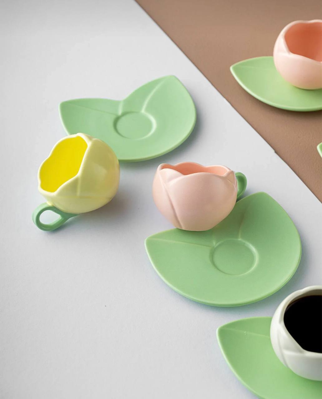 سرویس قهوه خوری چینی 12پارچه6نفر ترکیه