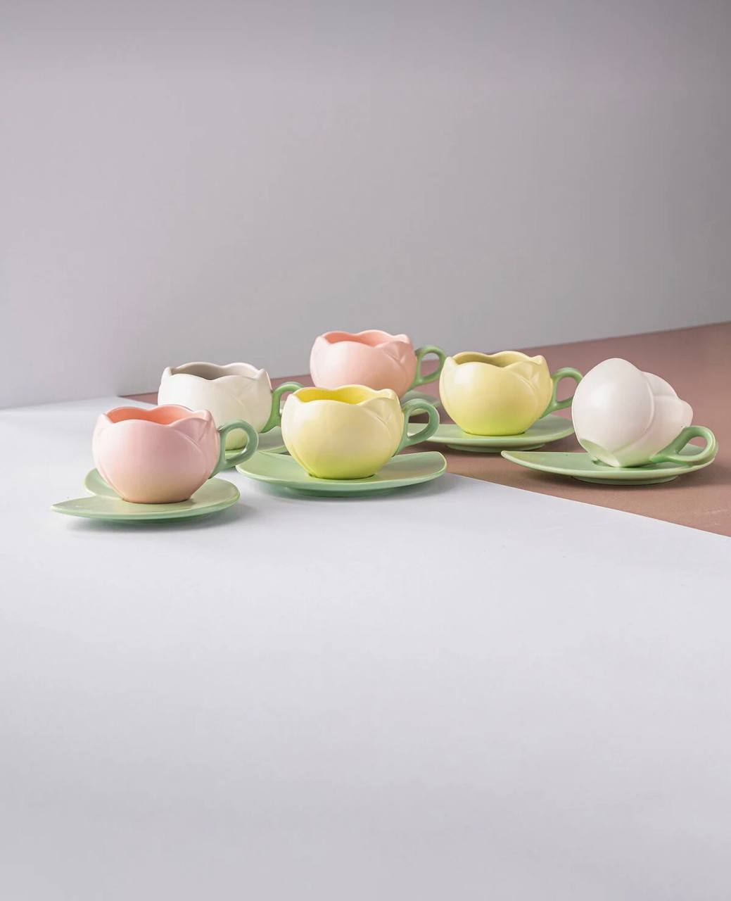 سرویس قهوه خوری چینی 12پارچه6نفر ترکیه